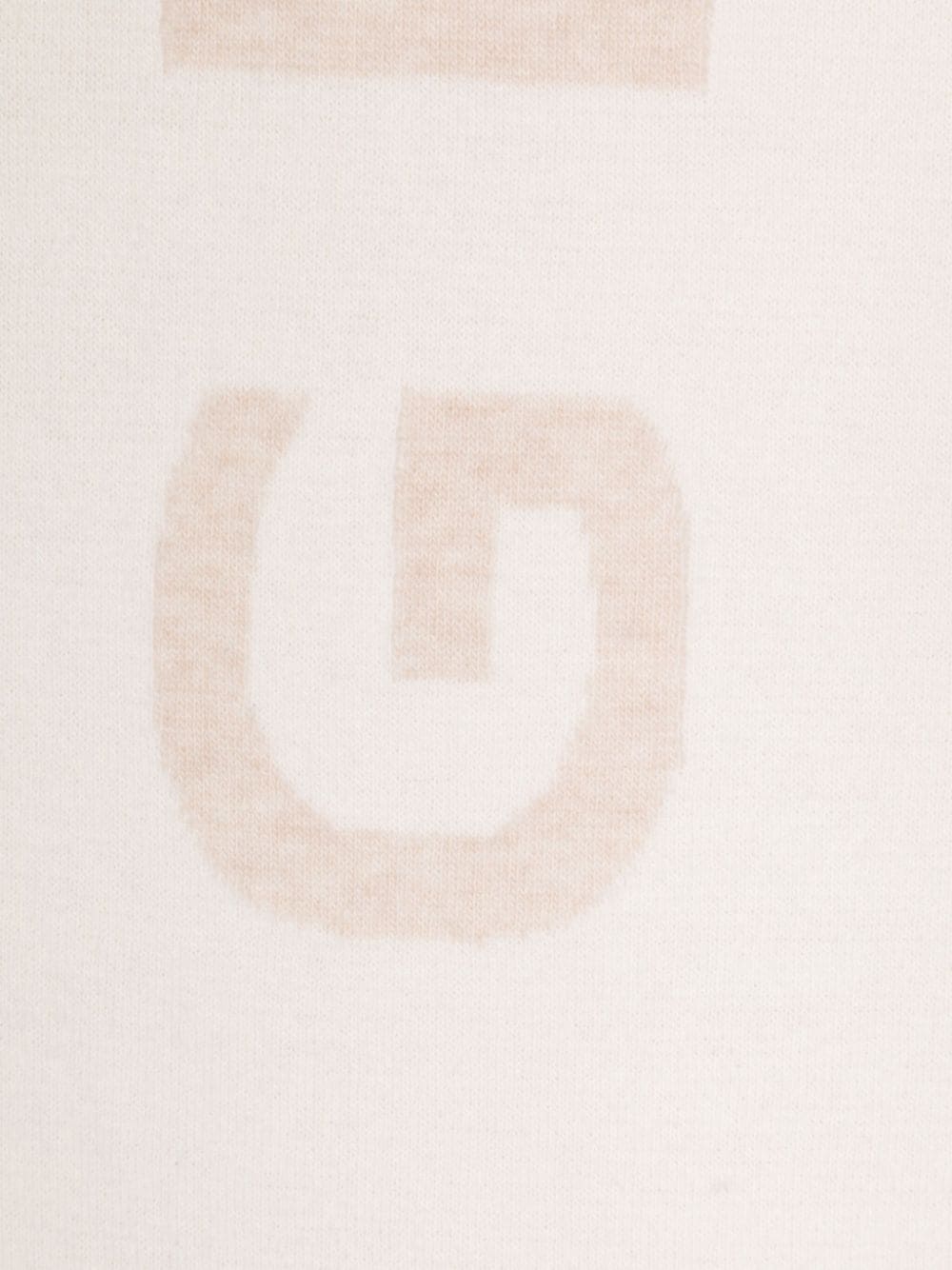 Givenchy Sjaal met intarsia logo - Beige