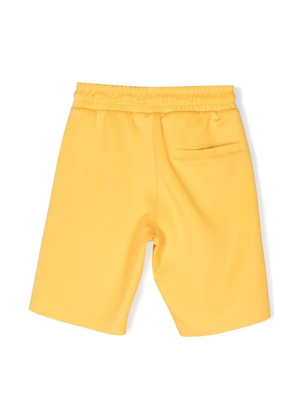 Karl Lagerfeld Kids Bermuda shorts met logoprint - Geel