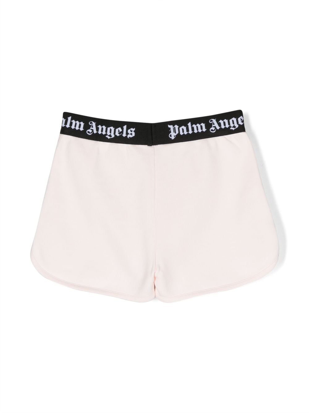 Palm Angels Kids Shorts met logoband - Roze