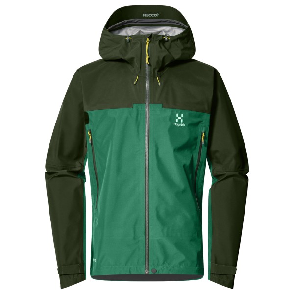Haglöfs  Roc Flash GTX Jacket - Regenjas, groen/olijfgroen