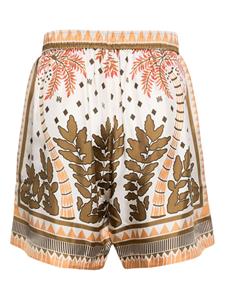 AMIRI Palm Tree silk shorts - Bruin