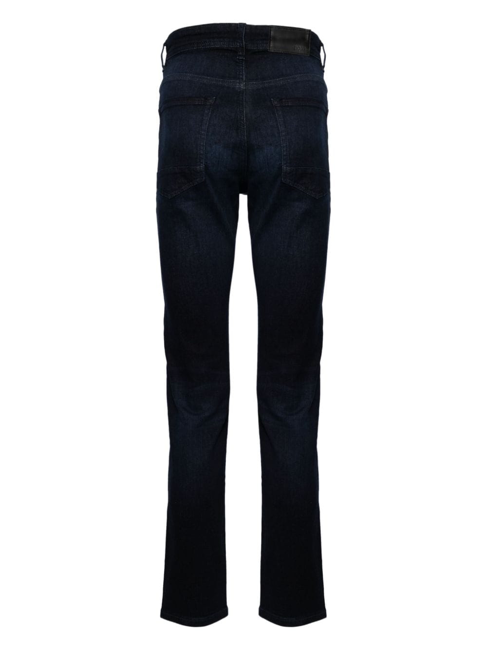 BOSS high-rise stretch-denim jeans - Blauw