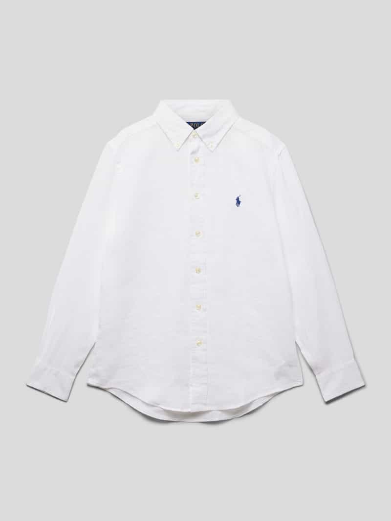 Polo Ralph Lauren Teens Overhemd met button-downkraag