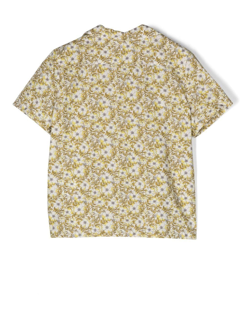 Bonpoint Shirt met bloemenprint - Wit