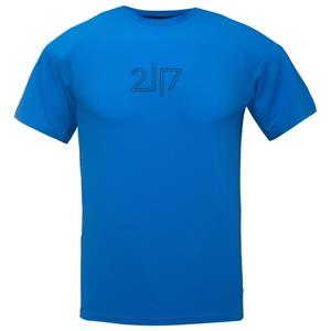 2117 of sweden  Alken S/S Top - Sportshirt, blauw