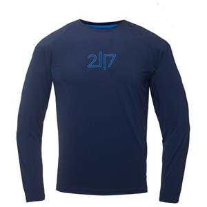 2117 of sweden  Alken L/S Top - Sportshirt, blauw