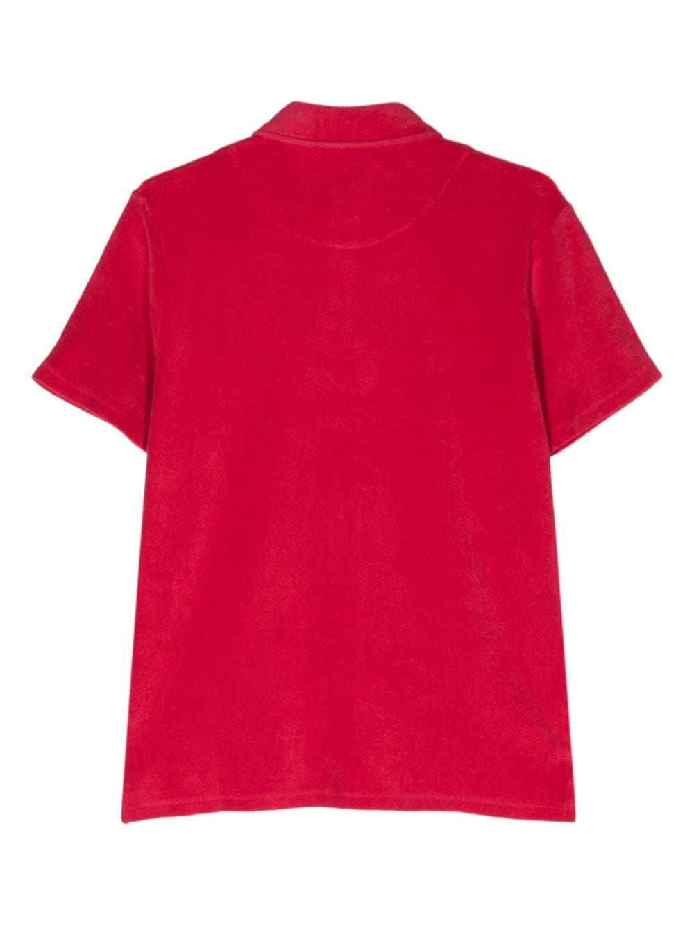 Altea towelling-finish polo shirt - Roze