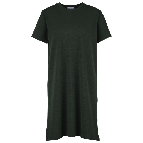 We Norwegians  Women's Peak T-Shirt Dress - Jurk, zwart/olijfgroen
