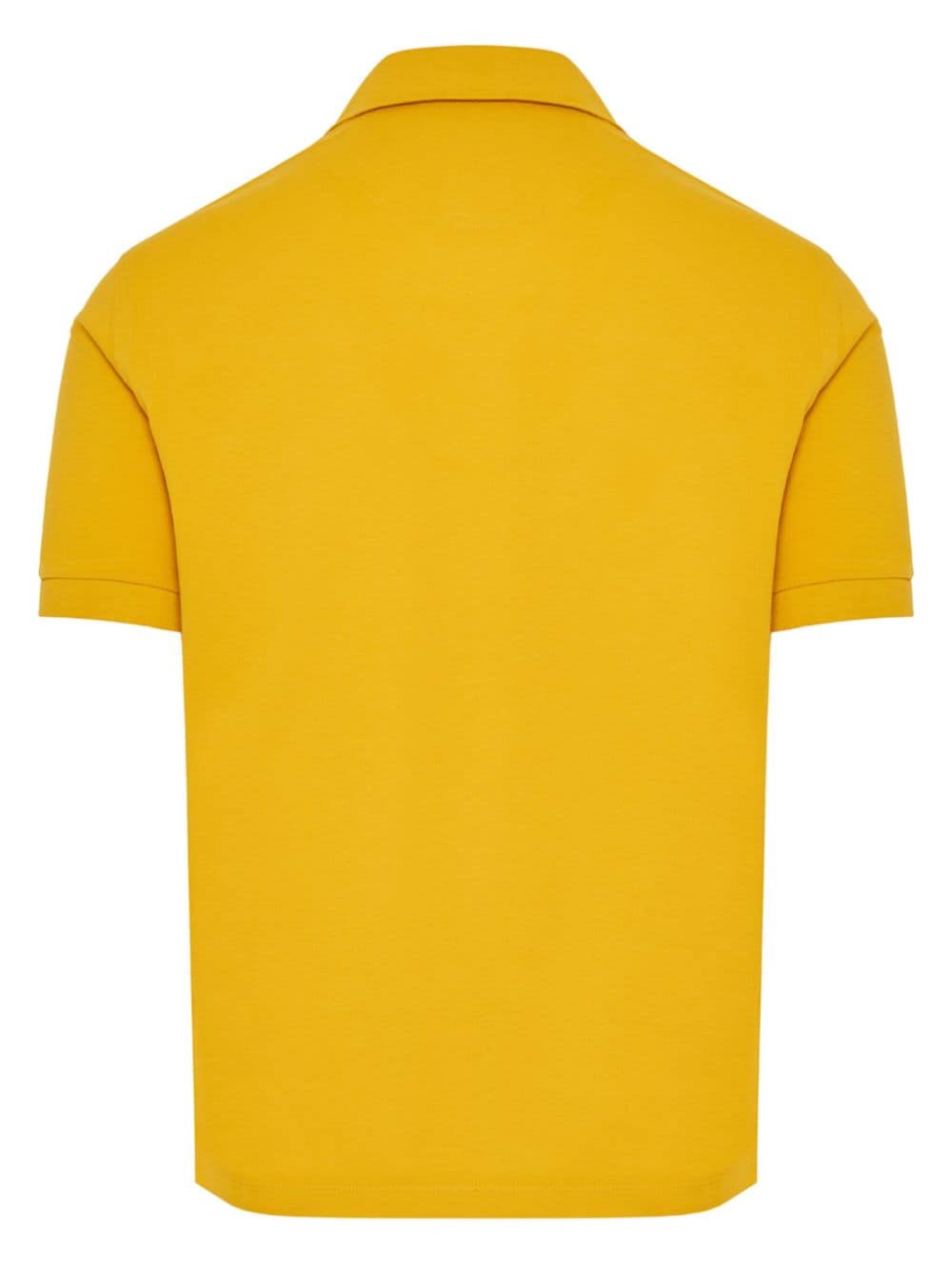 Jacob Cohën logo-embroidered piqué polo shirt - Geel