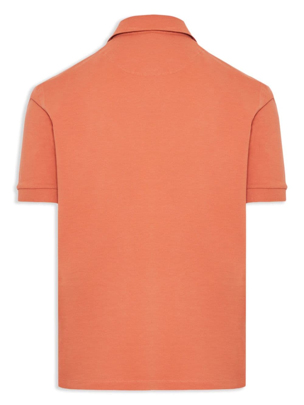 Jacob Cohën logo-embroidered piqué polo shirt - Oranje