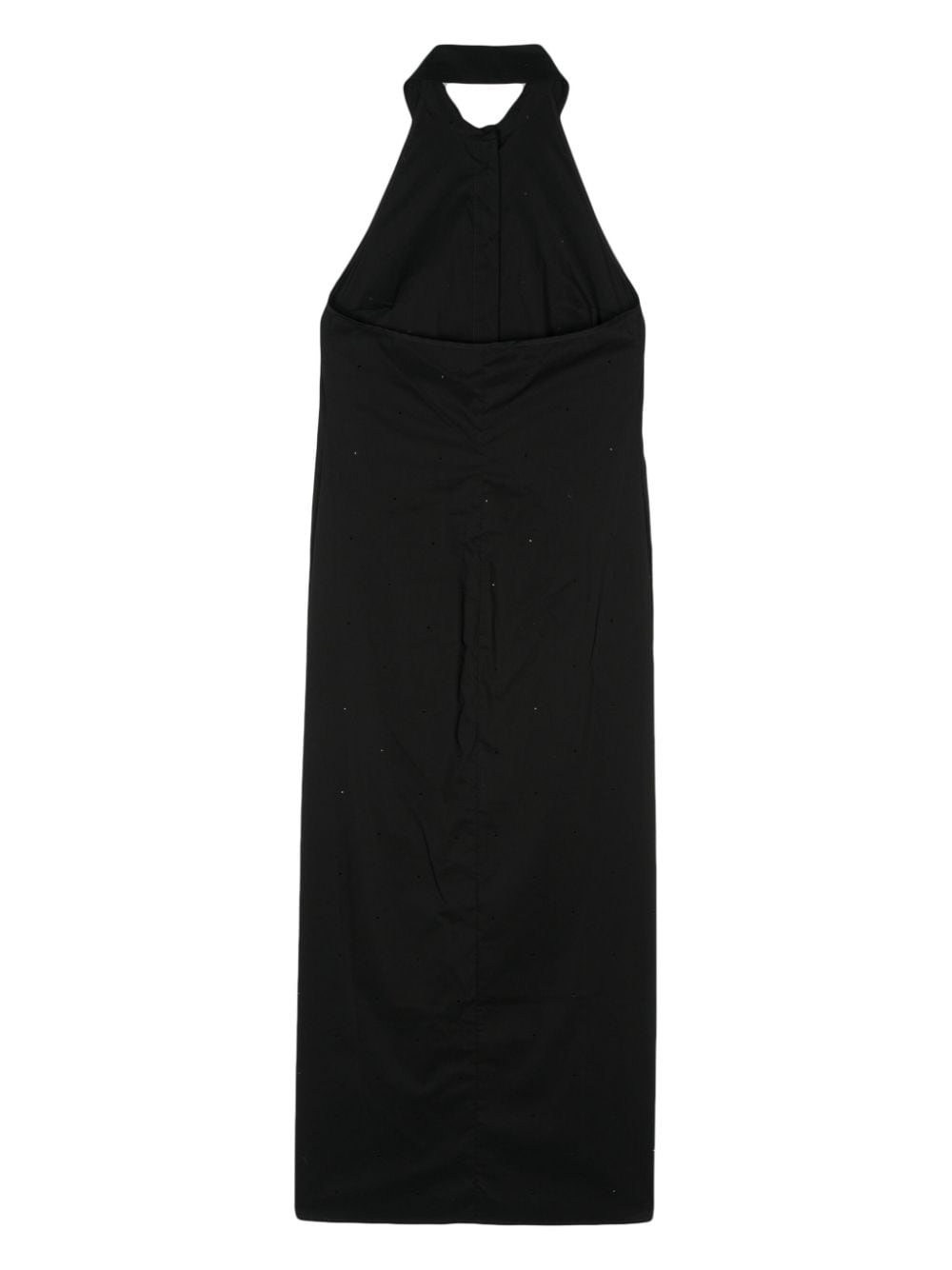 Peserico Maxi-jurk verfraaid met stras - Zwart