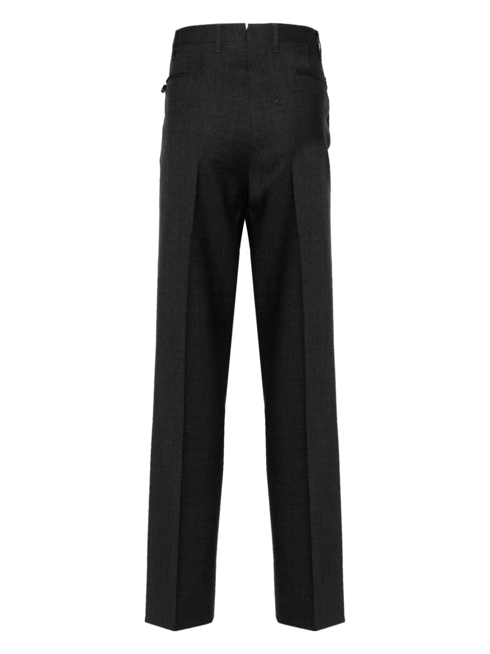 Corneliani mini-check tailored trousers - Grijs