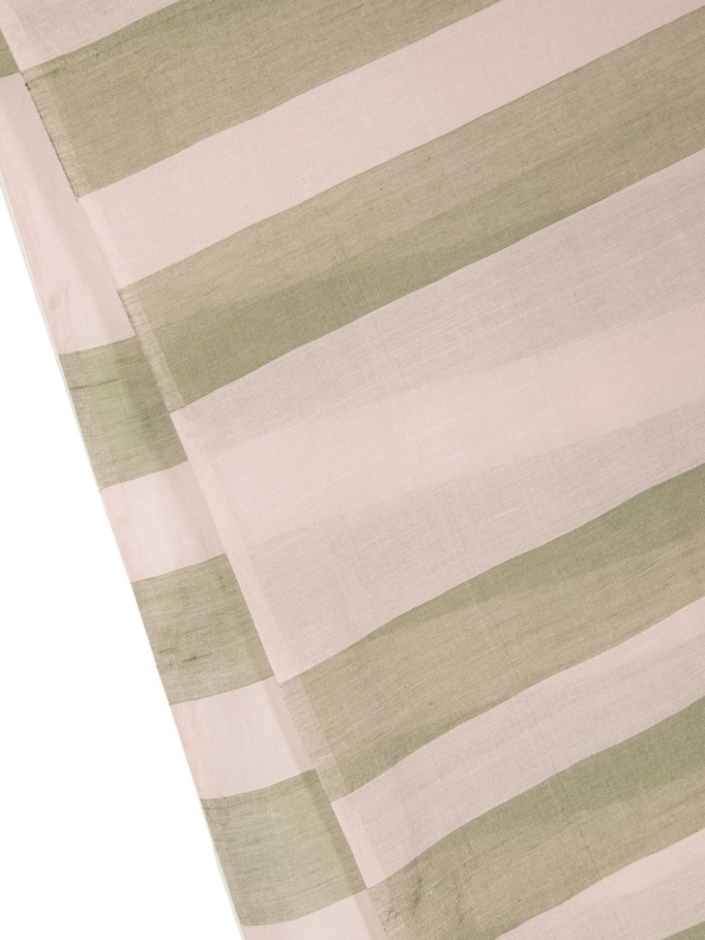 Paul Smith tassel-detail striped scarf - Roze