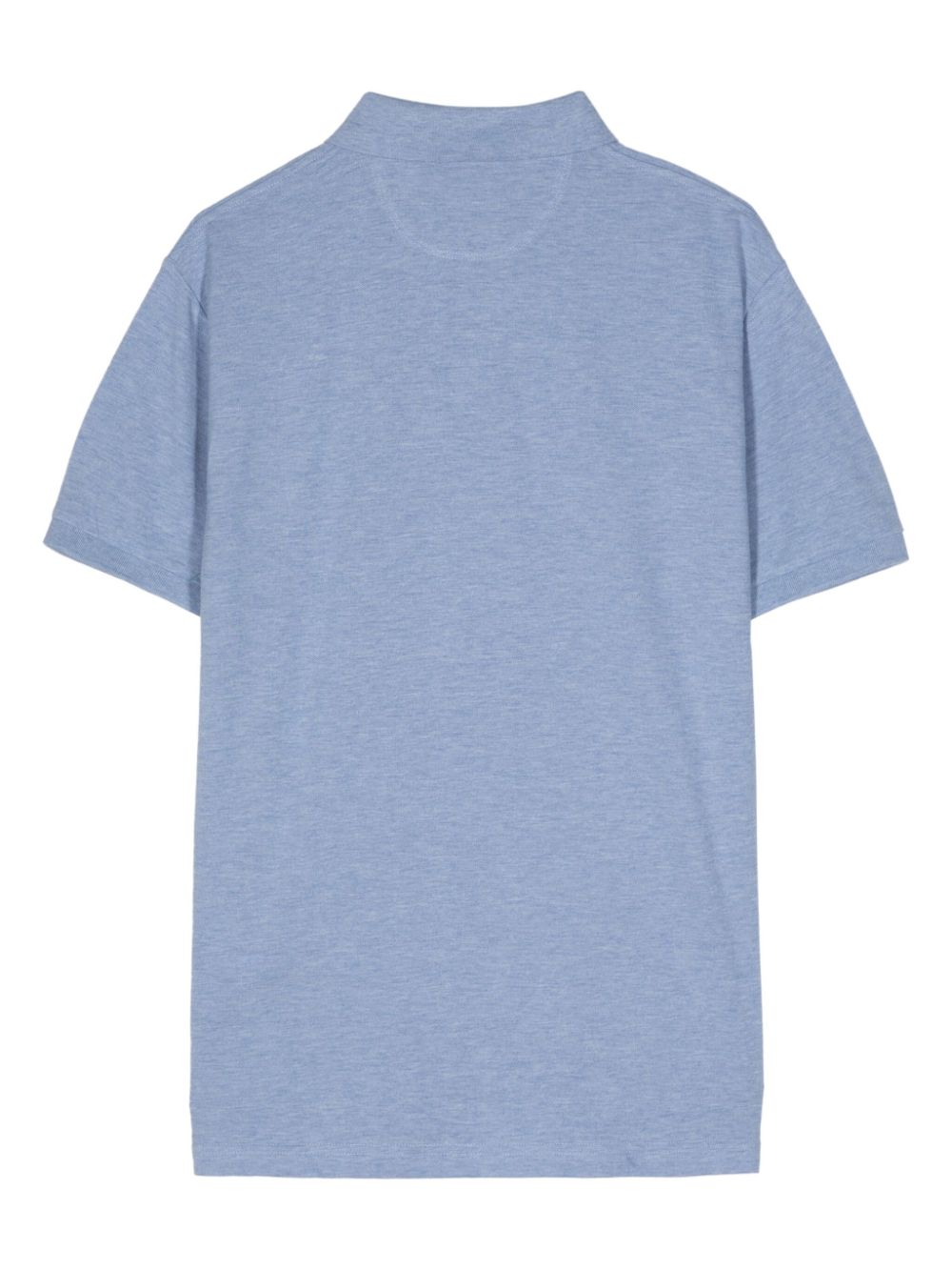 Hackett Poloshirt met geborduurd logo - Blauw