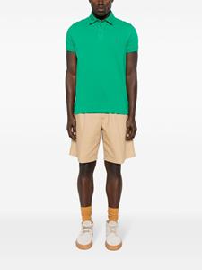 Tommy Hilfiger logo-embroidered polo shirt - Groen