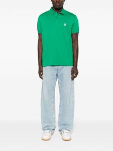 Tommy Hilfiger embroidered-logo polo shirt - Groen