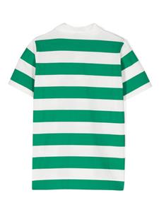 Moncler Enfant striped polo shirt - Wit
