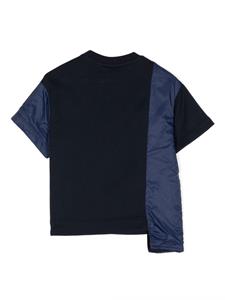 Fendi Kids Poloshirt met geborduurd logo - Blauw