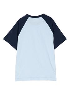 Fendi Kids T-shirt met FF-logo - Blauw