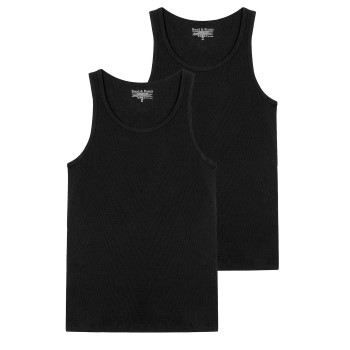 Bread & Boxers Bread and Boxers Ribbed Tank Top 2 stuks 