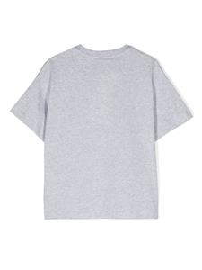 Fendi Kids T-shirt met logoprint - Grijs