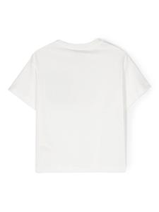 Fendi Kids T-shirt met FF-logo - Wit