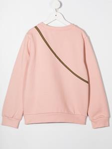Fendi Kids Sweater met print - Roze