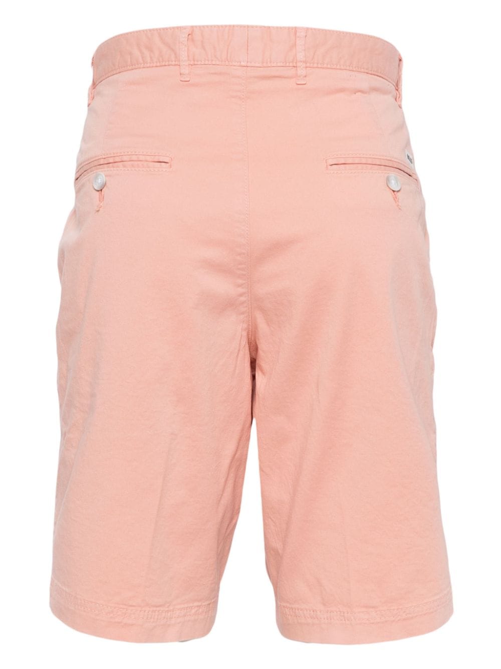 BOSS logo-patch cotton-blend shorts - Roze