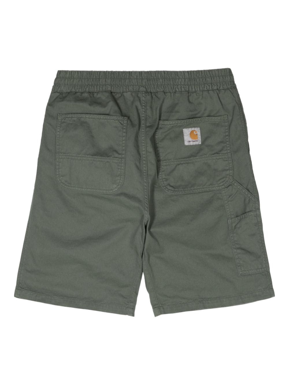 Carhartt WIP Flint organic cotton shorts - Groen