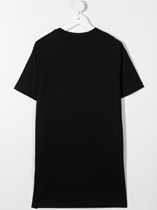 Fendi Kids T-shirtjurk met logoprint - Zwart