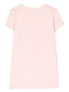 Fendi Kids T-shirt met logoprint - Roze