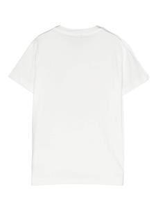 Fendi Kids T-shirt met borduurwerk - Wit