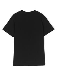 Fendi Kids T-shirt met logoprint - Zwart