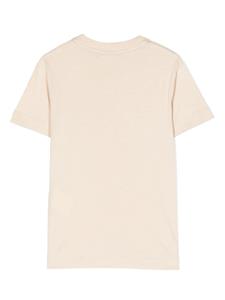 Fendi Kids T-shirt met print - Bruin