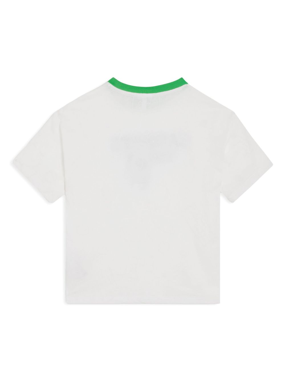 Lacoste Katoenen T-shirt met logoprint - Wit
