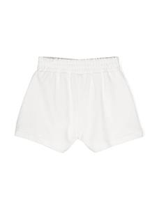 Fendi Kids Katoenen shorts - Wit