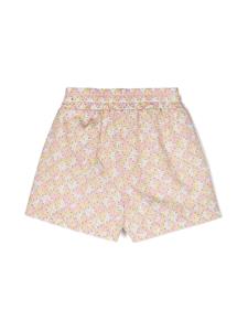 Fendi Kids Shorts met bloemenprint - Roze