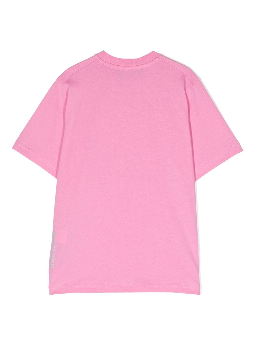 Dsquared2 Kids T-shirt met logo-reliëf - Roze