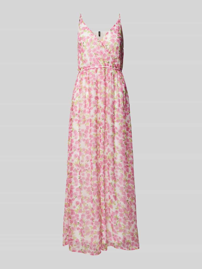 Vero Moda Midi-jurk met all-over bloemenprint, model 'SMILLA'