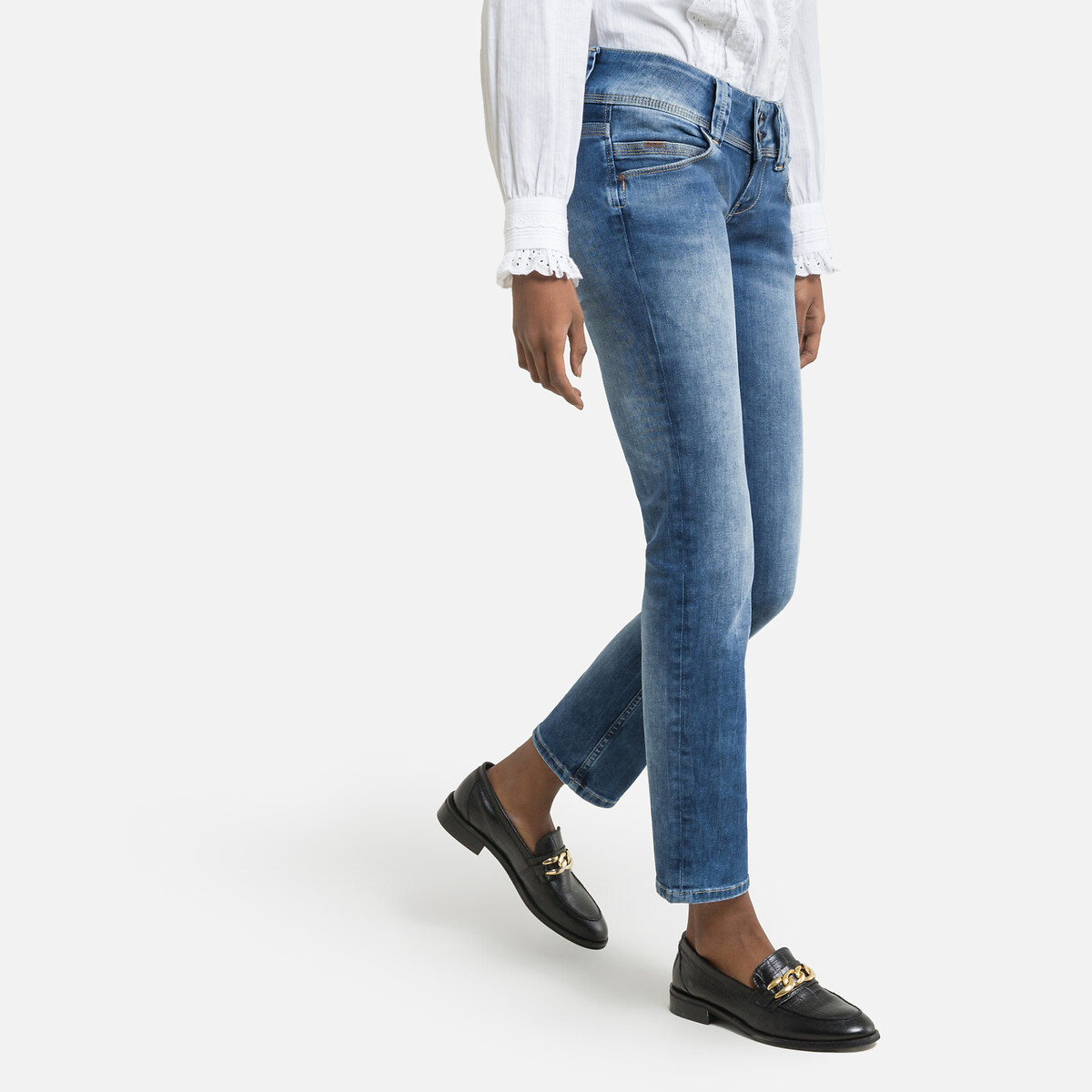 Pepe jeans Rechte jeans Venus, lage taille