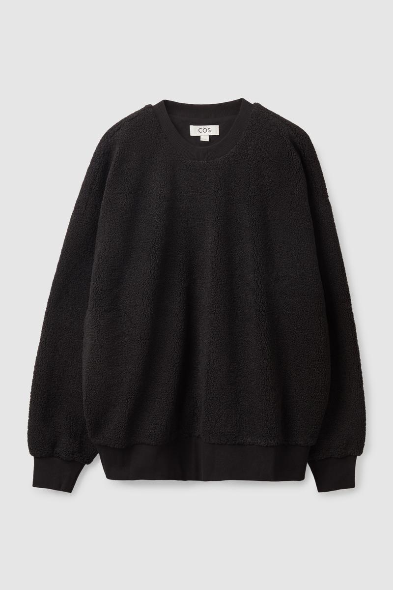 COS Teddy-Pullover Mit Oversized-Passform