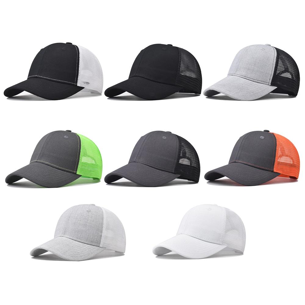 Sunnyway Hip Hop Baseball Cap Men Women Net Cap Shallow Curved Eaves Hat Unisex Summer Hat Breathable Hat Shadecap Fitted Cap