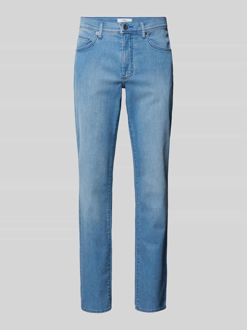 BRAX Straight fit jeans met labelpatch, model 'CADIZ'
