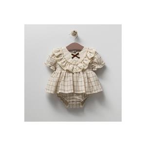 Palmiye Clothing & Footwear & Accessories Baby Baby Scallop Collar Romper Jumpsuit