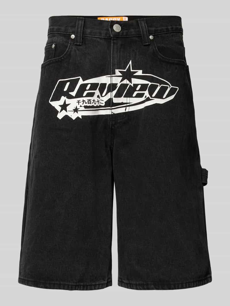 REVIEW Baggy fit korte jeans in 5-pocketmodel