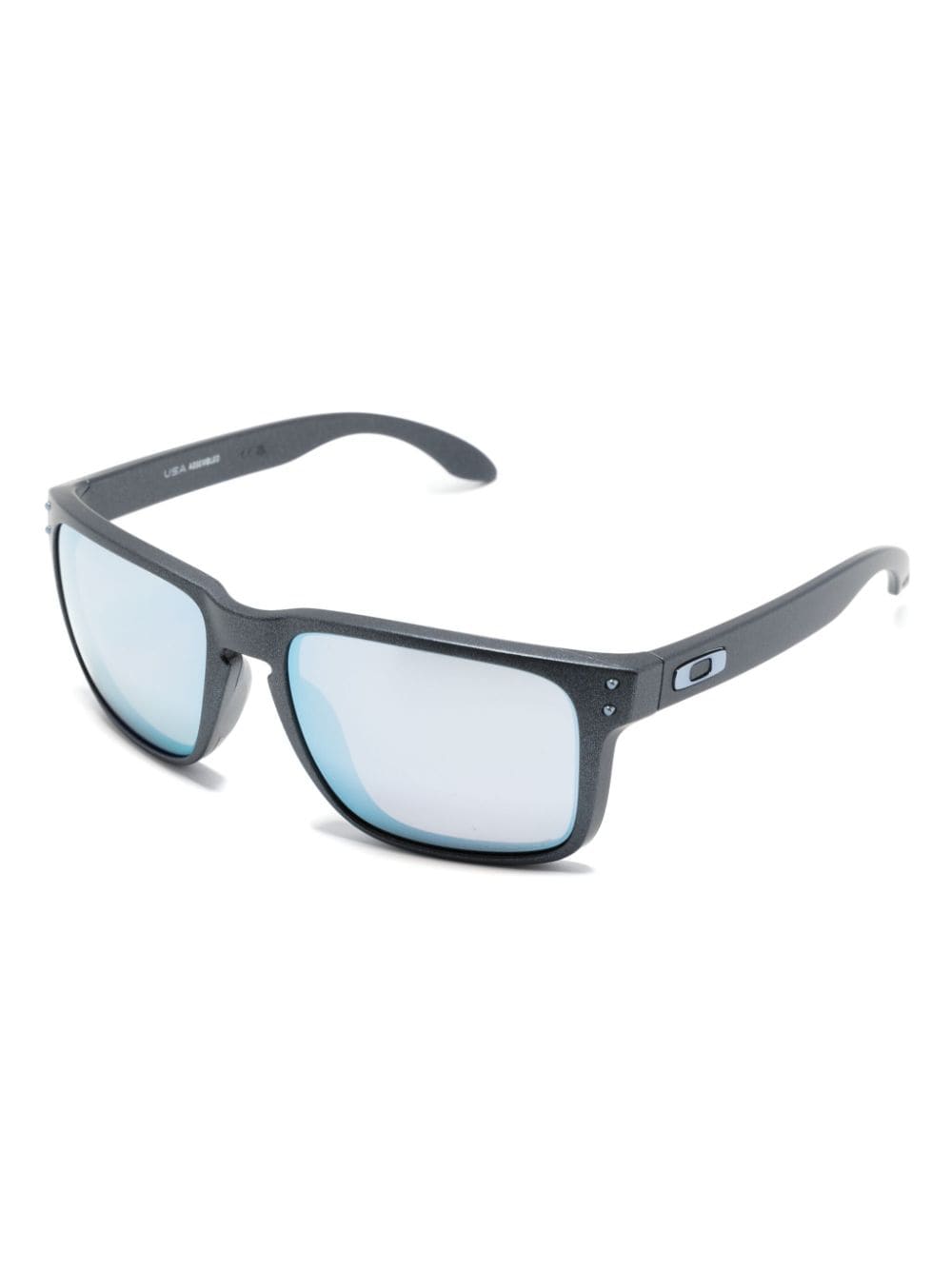 Oakley Holbrook XL zonnebril met rechthoekig montuur - Blauw
