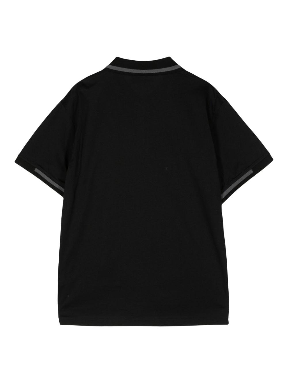 Belstaff logo-print cotton polo shirt - Zwart