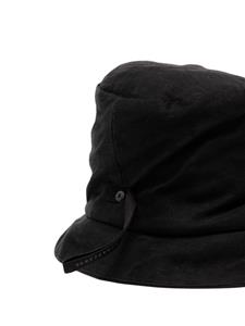 Forme D'expression canvas bucket hat - Zwart