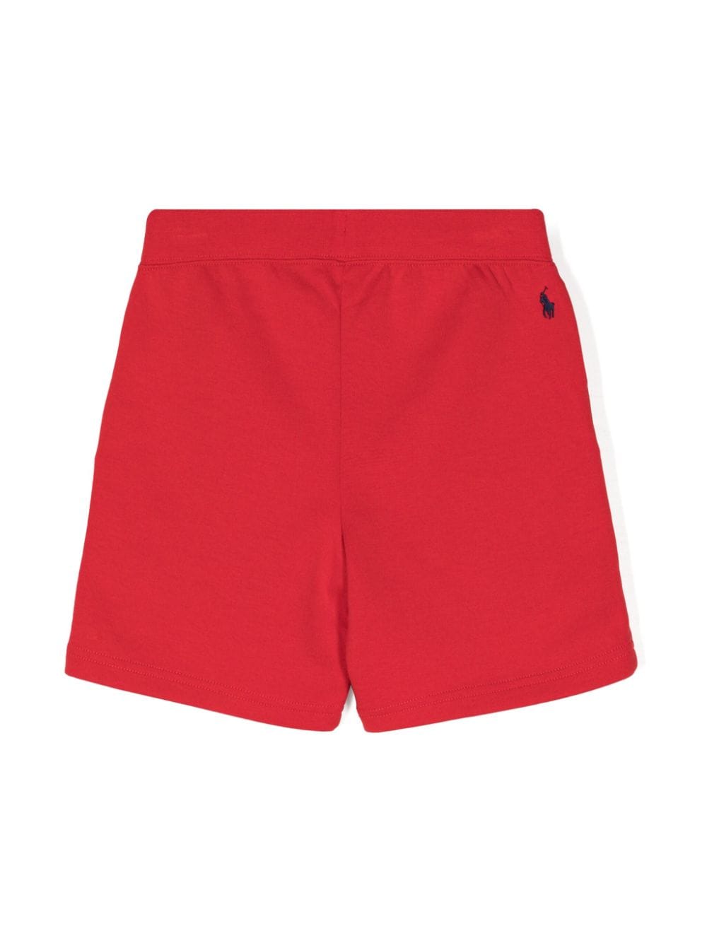 Ralph Lauren Kids logo-embroidered drawstring shorts - Rood