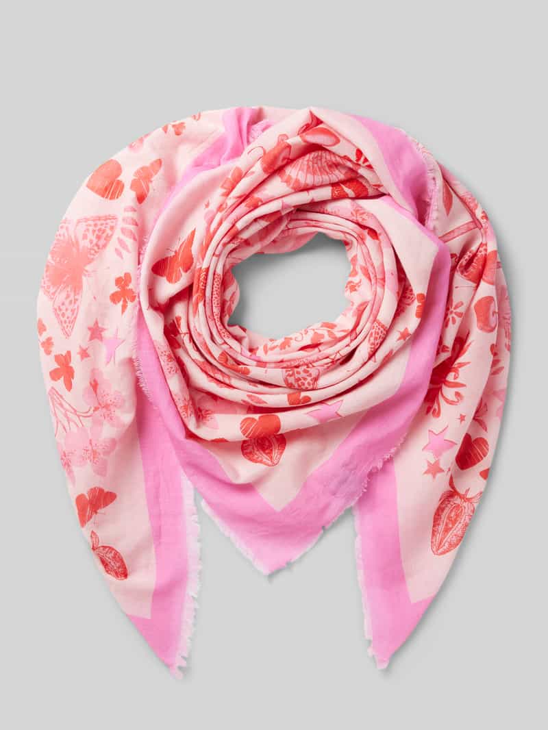 Codello Halstuch Codello LOVE MOM Tuch aus Organic Cotton in pink, Sommerleicht